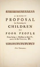 A Modest Proposal
